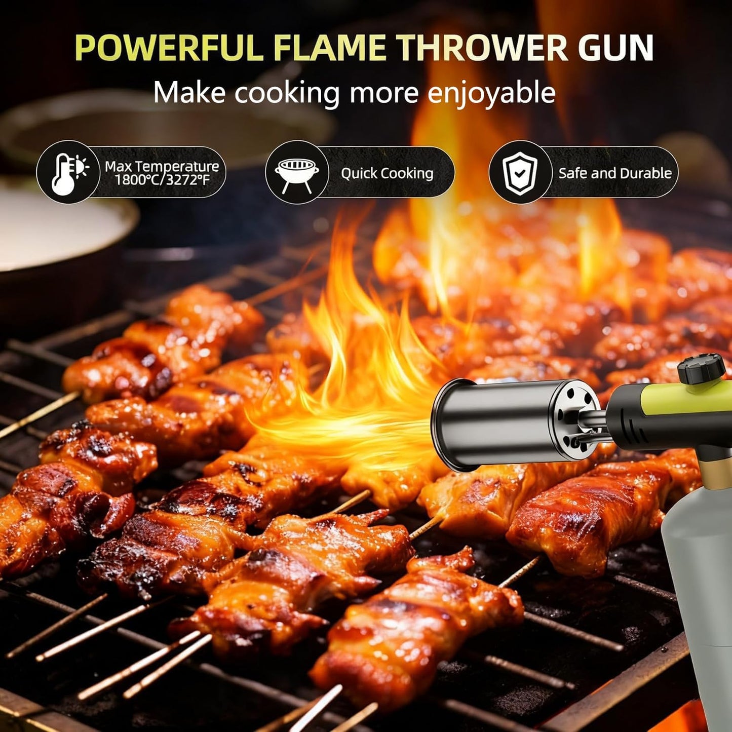 ✨Powerful Propane Torch,Kitchen Cooking Torch✨