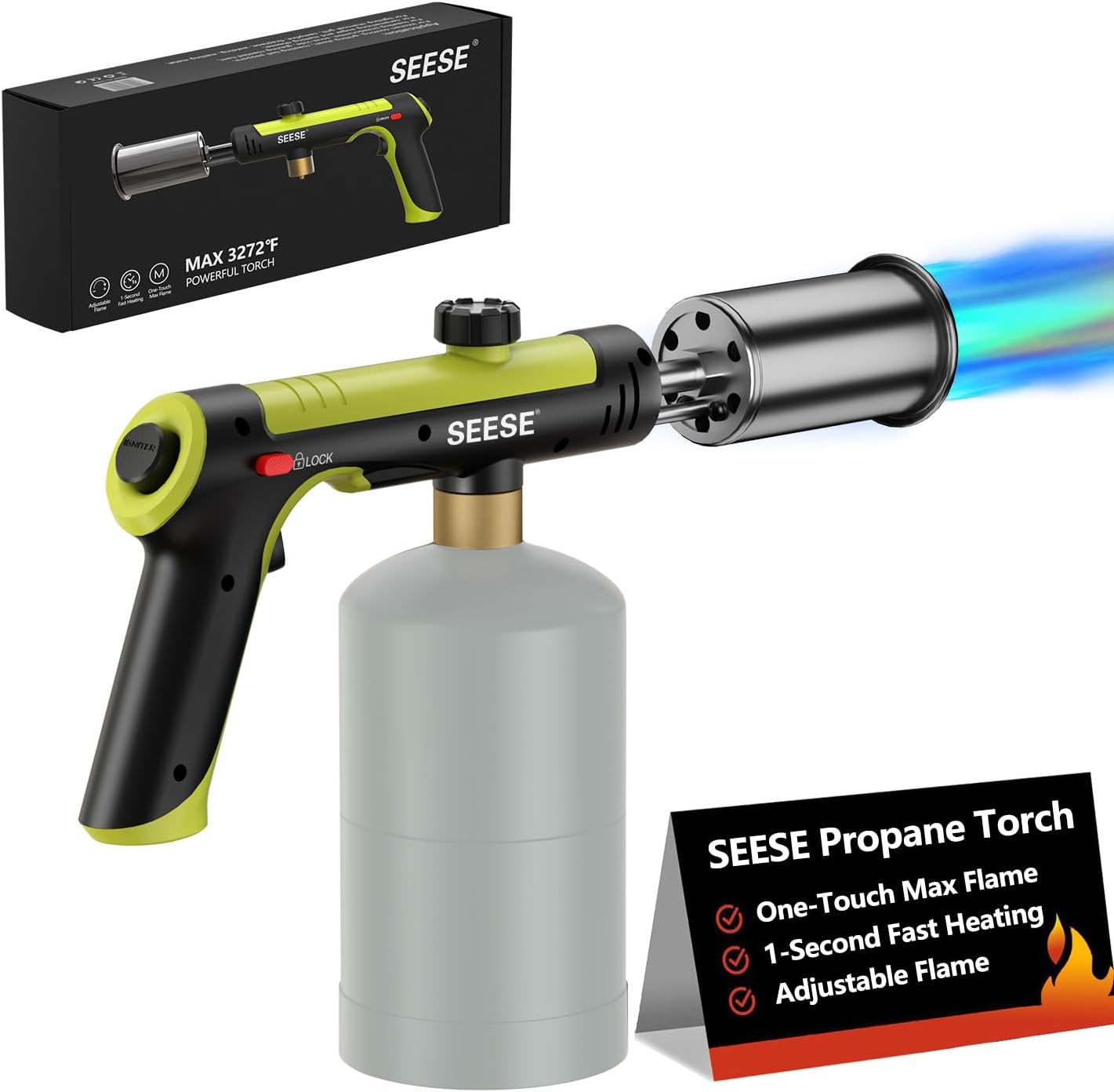 ✨Powerful Propane Torch,Kitchen Cooking Torch✨