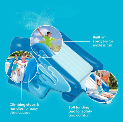 🛝🛝Kool Splash Inflatable Play Center Swimming Pool Water Slide🏊
