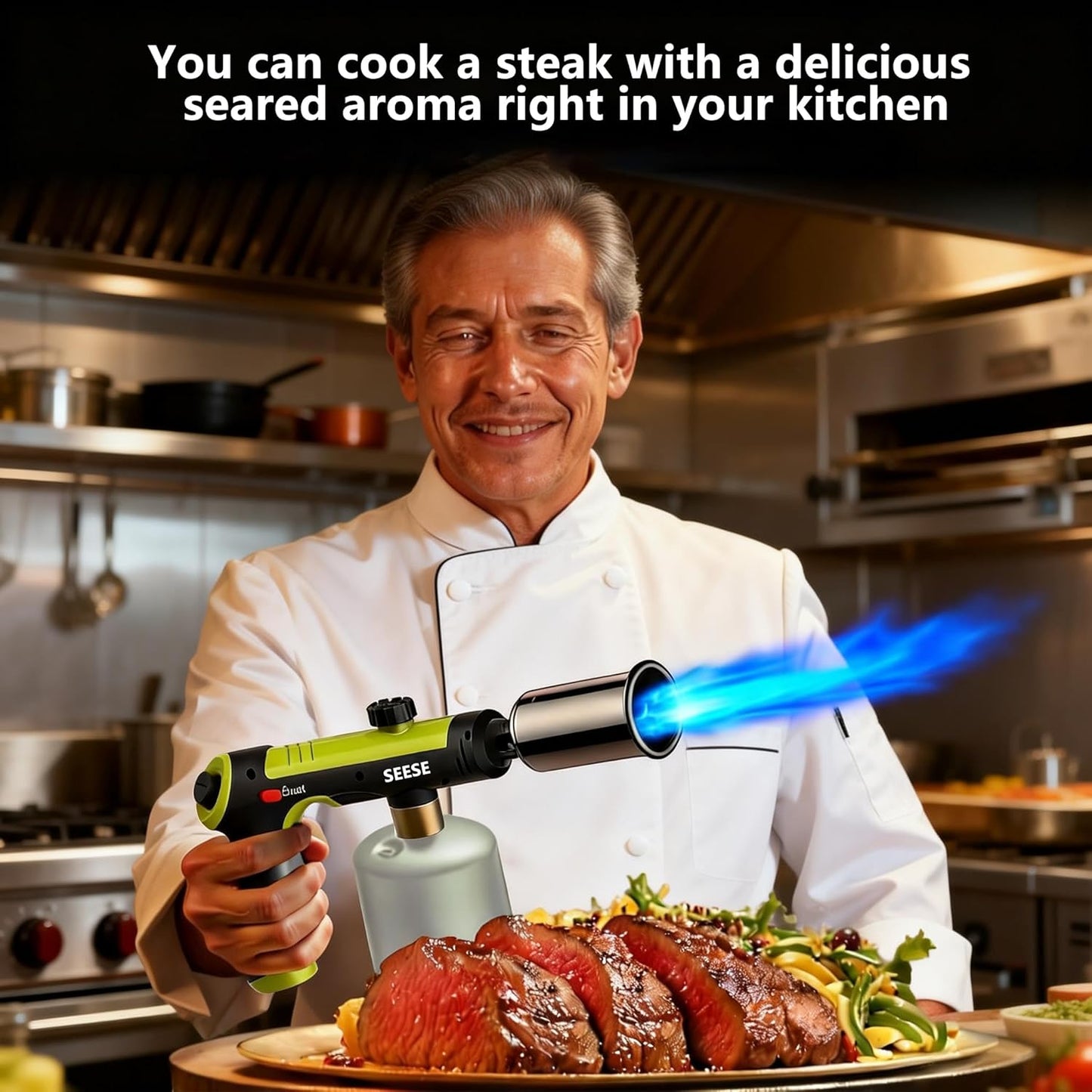 ✨Powerful Propane Torch,Kitchen Cooking Torch✨