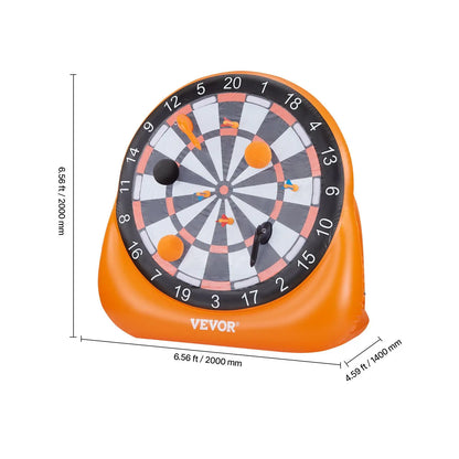 🔥50% OFF&Giant Inflatable Football Target Toss Game – Indoor Outdoor Yard Game for Kids Adults, Perfect for Football Party Carnival Camping