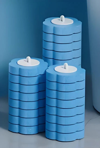 🚽Disposable Toilet Brush Set -with Built-In Cleaner & 60Refills