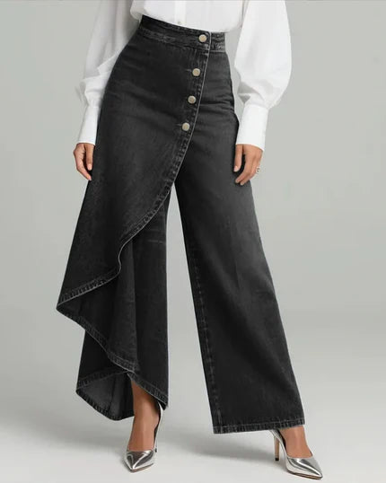 Wrap Denim Broek